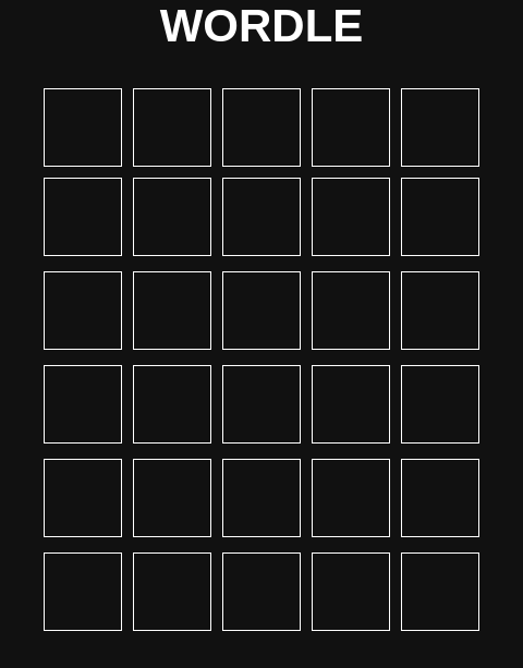 Woodle screenshot